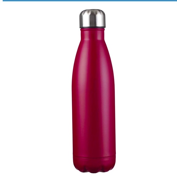 NIB ‘Choose Joy’ raspberry color double wall insulated bottle 17oz vacuum seal - Picture 4 of 8